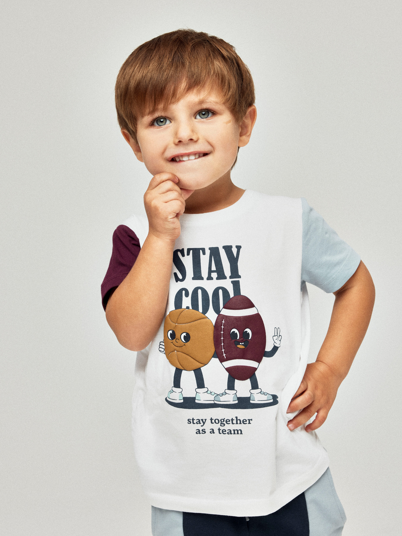 NAME IT T-shirt Kyler Bright White