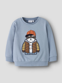 NAME IT Sweartshirt Kamden Dusty Blue