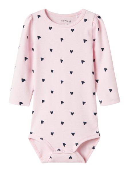 Name It Body Ballerina Med Hjerteprint - Str. 0m 50cm