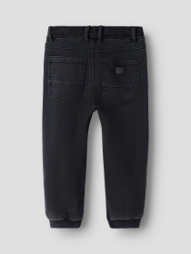 NAME IT Fleece Jeans Ben Baggy Black Denim