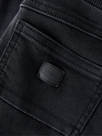 NAME IT Fleece Jeans Ben Baggy Black Denim