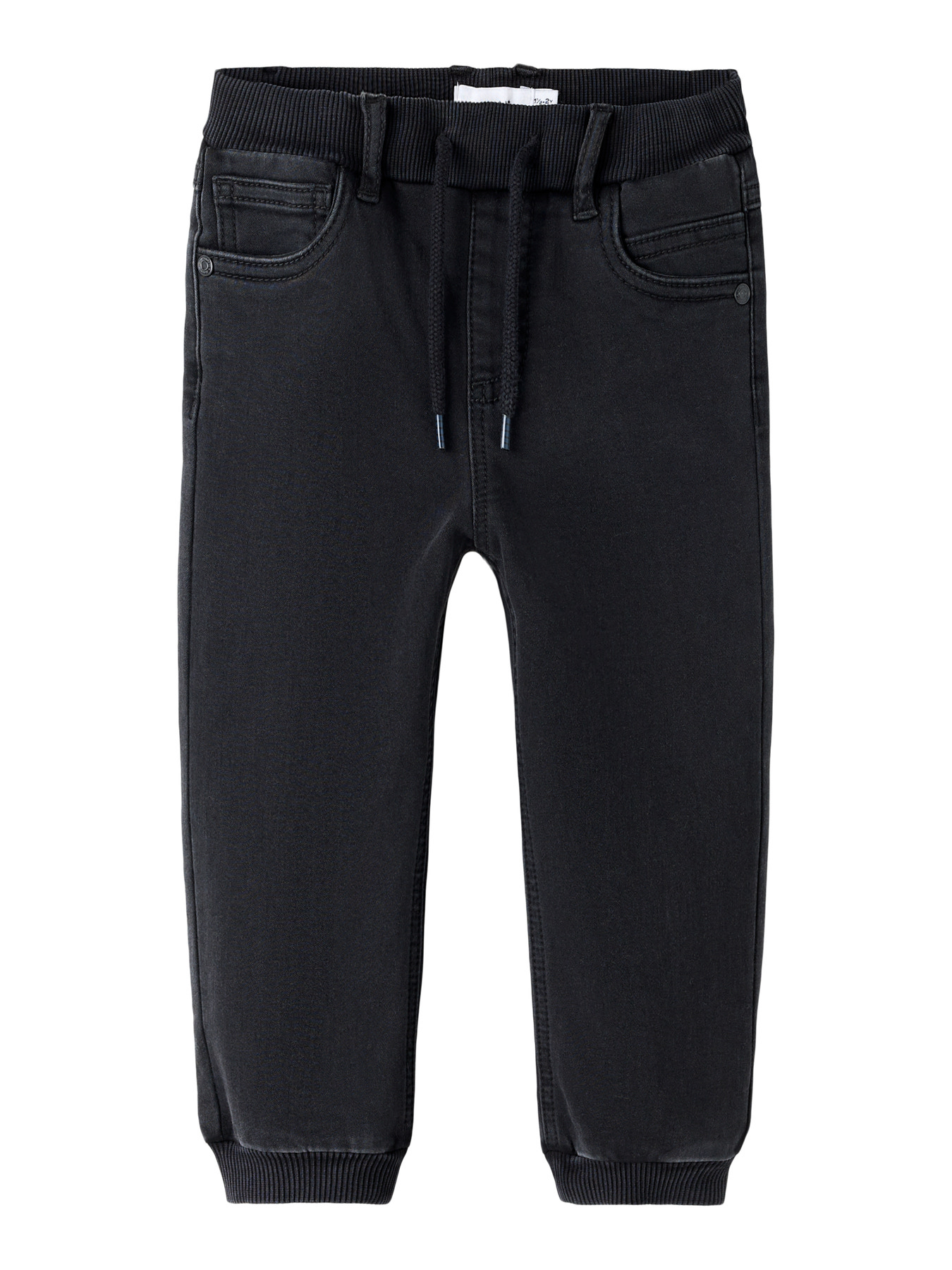 NAME IT Fleece Jeans Ben Baggy Black Denim