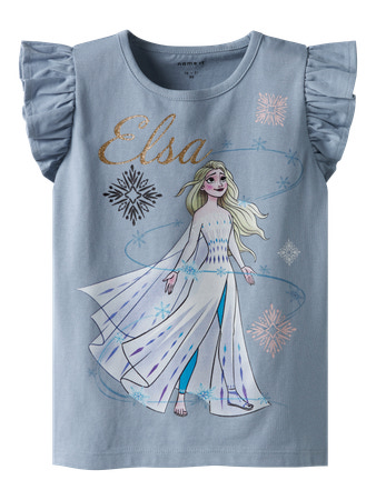 NAME IT Top Frozen Jinny Dusty Blue