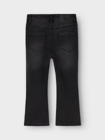 NAME IT Jeans Fleece Salli Boot Black Denim