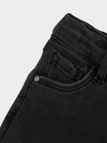 NAME IT Jeans Fleece Salli Boot Black Denim