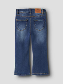 NAME IT Jeans Fleece Salli Boot Dark Blue Denim