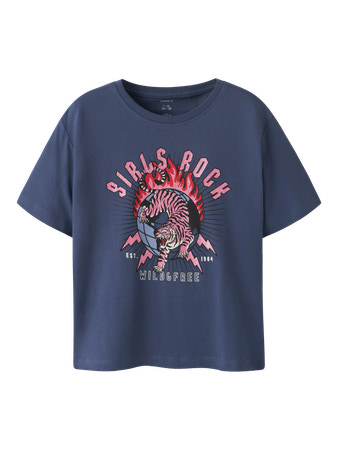 NAME IT T-shirt Kassandra Blue Indigo