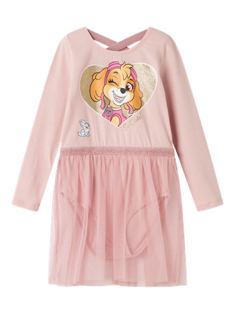 Name It Gymnastikdragt Burnished Lilac Med Paw Patrol Motiv - Str. 4y 104cm