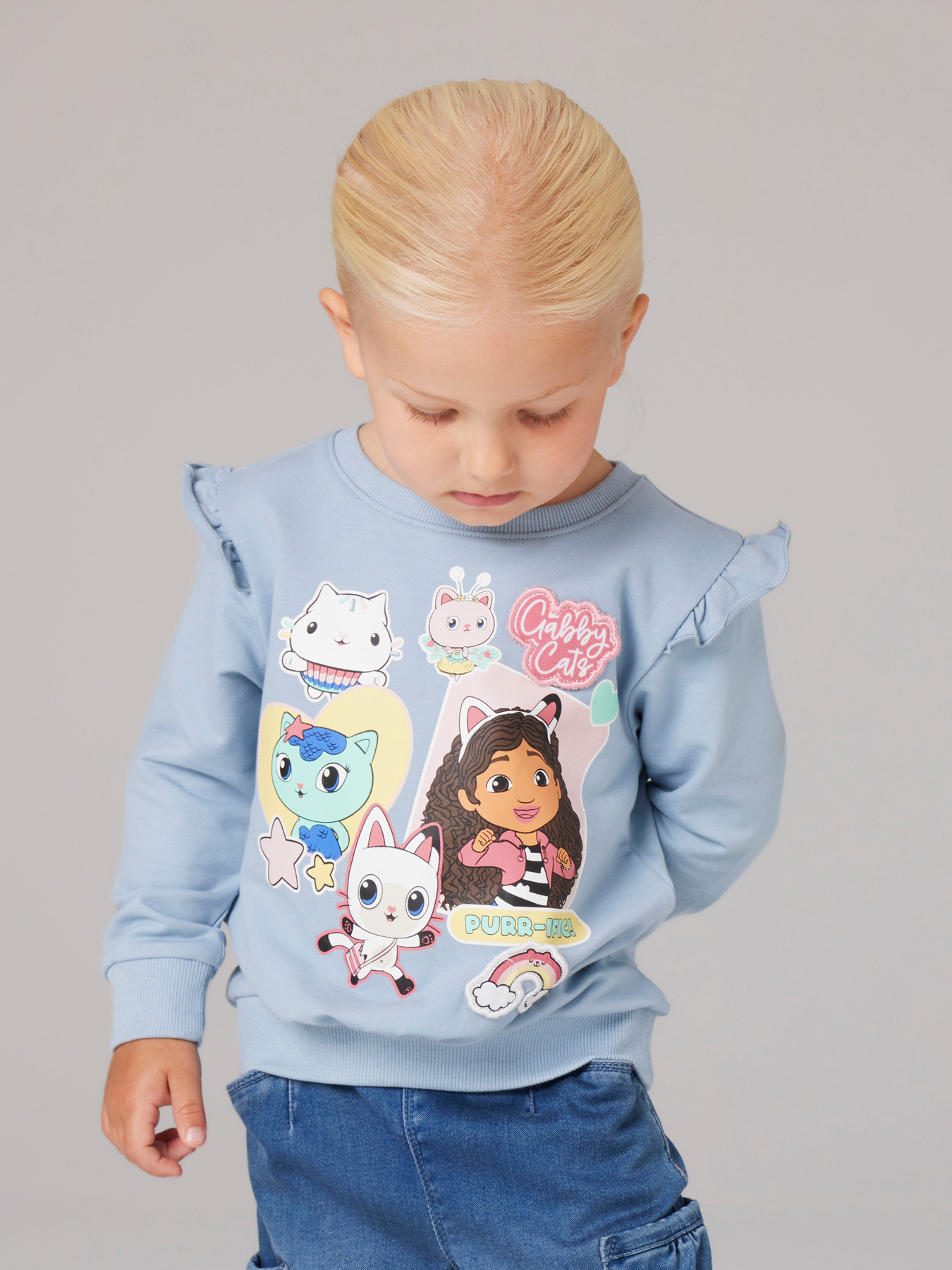 NAME IT Sweatshirt Jyla Gabby Dusty Blue