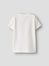 NAME IT T-shirt Karlton Coconut Milk