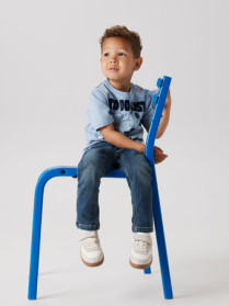 NAME IT Stitch T-shirt Judd Dusty Blue