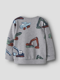 NAME IT Sweatshirt Nenean Grey Melange