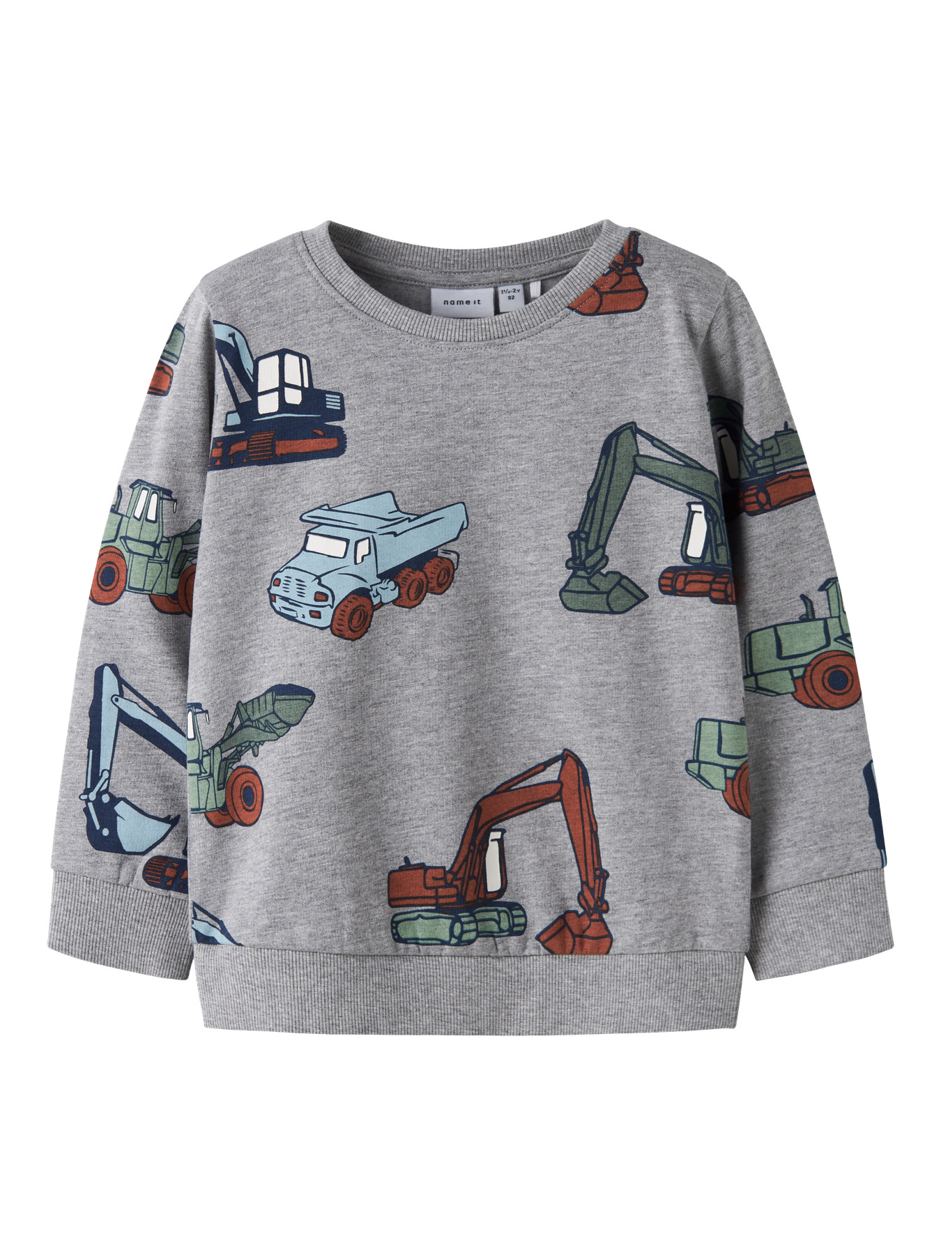 NAME IT Sweatshirt Nenean Grey Melange