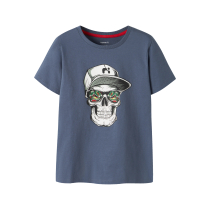 NAME IT T-shirt Lorne Vintage Indigo