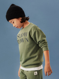 NAME IT Sweatshirt Nello Laurel Wreath