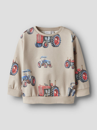 NAME IT Traktor Sweatshirt Ludvig Peyote