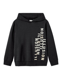 NAME IT Sweatshirt Hoodie Olaf Black