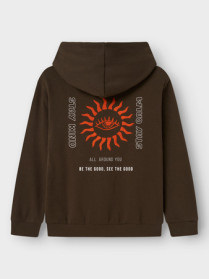 NAME IT Hoodie Lanton Turkish Coffee