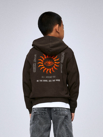 NAME IT Hoodie Lanton Turkish Coffee