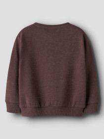 NAME IT Sweatshirt Olaf Shaved Chocolate