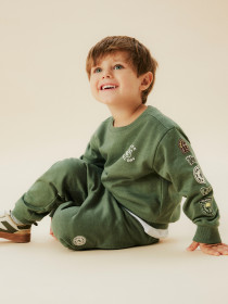 NAME IT Sweatshirt Olaf Laurel Wreath