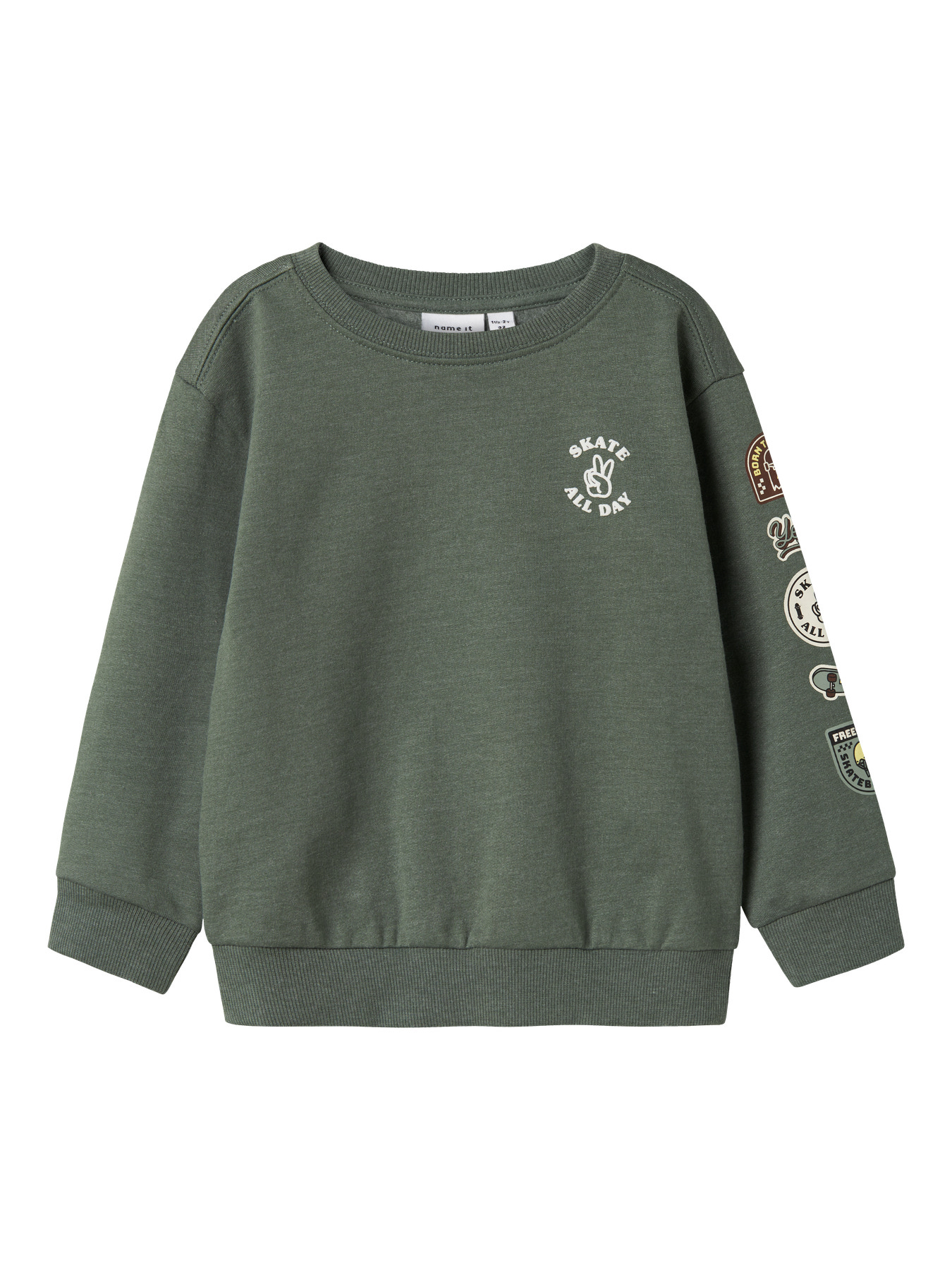 NAME IT Sweatshirt Olaf Laurel Wreath
