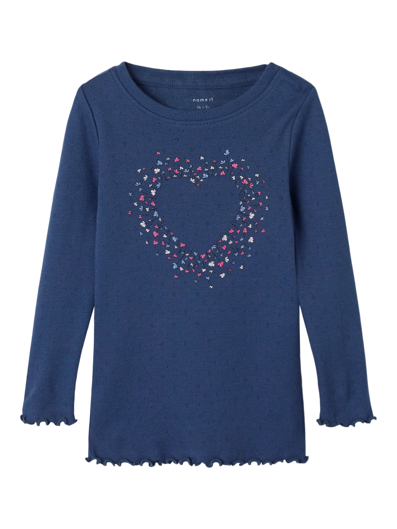 NAME IT Bluse Nimma Blue Indigo