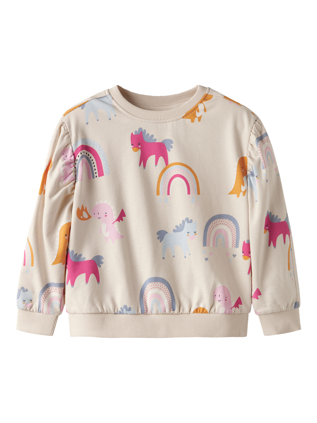 NAME IT Sweatshirt Nula Parchment
