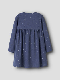 NAME IT Kjole Nelia Blue Indigo