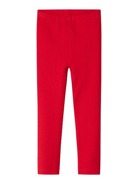 NAME IT Leggings Dagnes Chinese Red billede
