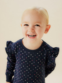 NAME IT Sweat Kjole Oeana Mood Indigo