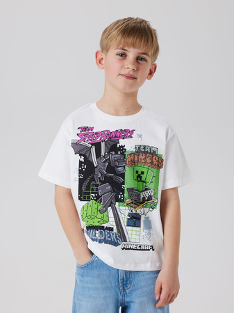 Name It T-shirt - Noos - NkmJahi Minecraft - Bright White