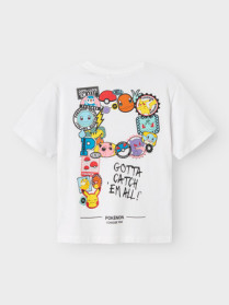 NAME IT T-shirt Jeno Pokemon Bright White
