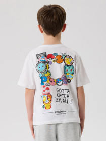 NAME IT T-shirt Jeno Pokemon Bright White