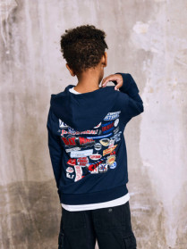 NAME IT Sweatshirt Jan Superman Navy Blazer