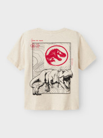 NAME IT T-shirt Just Jurassic Peyote Melange
