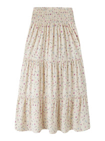 NAME IT Lang Nederdele Vinaya Almond Milk