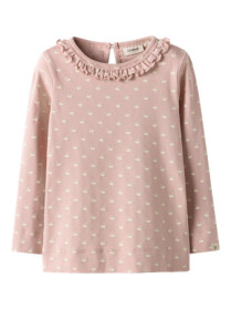 LIL ATELIER Bluse Gayo Peach Whip Swans