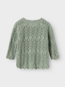 NAME IT Strik Cardigan Lilje Jadeite