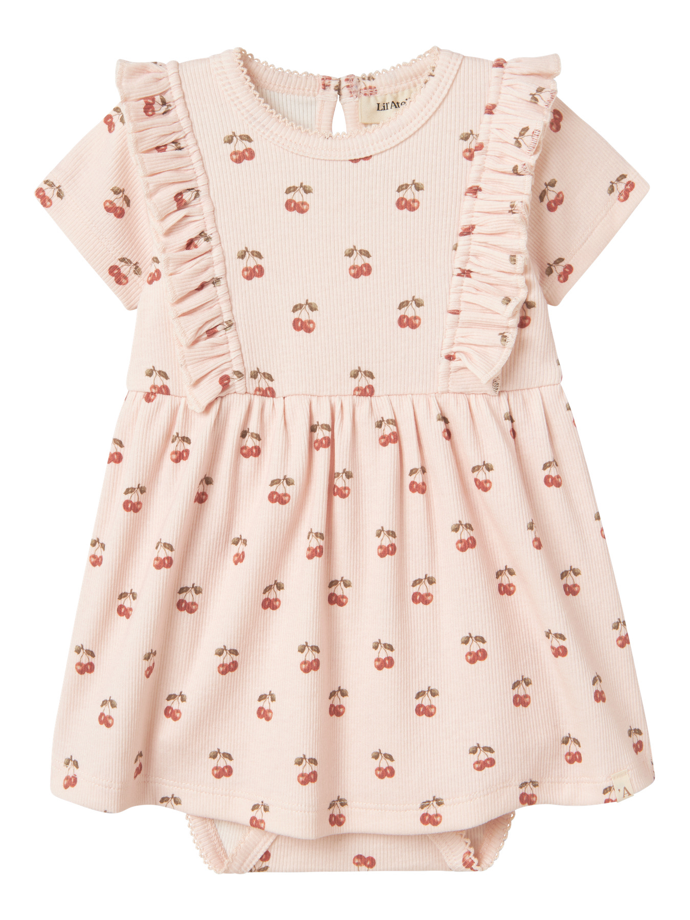 LIL ATELIER Body Kjole Lavo Silver Peony billede