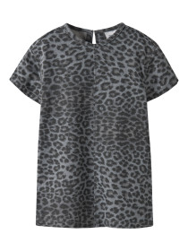 NAME IT Kjole Leo Twill Night Owl Grey