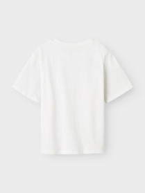 NAME IT T-shirt Lisemarie Bright White