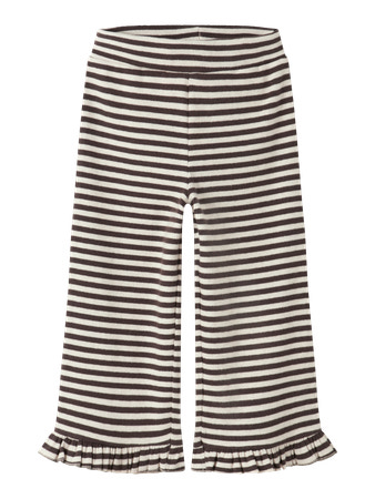 NAME IT Wide Bukser Fluna Peyote Seal Brown