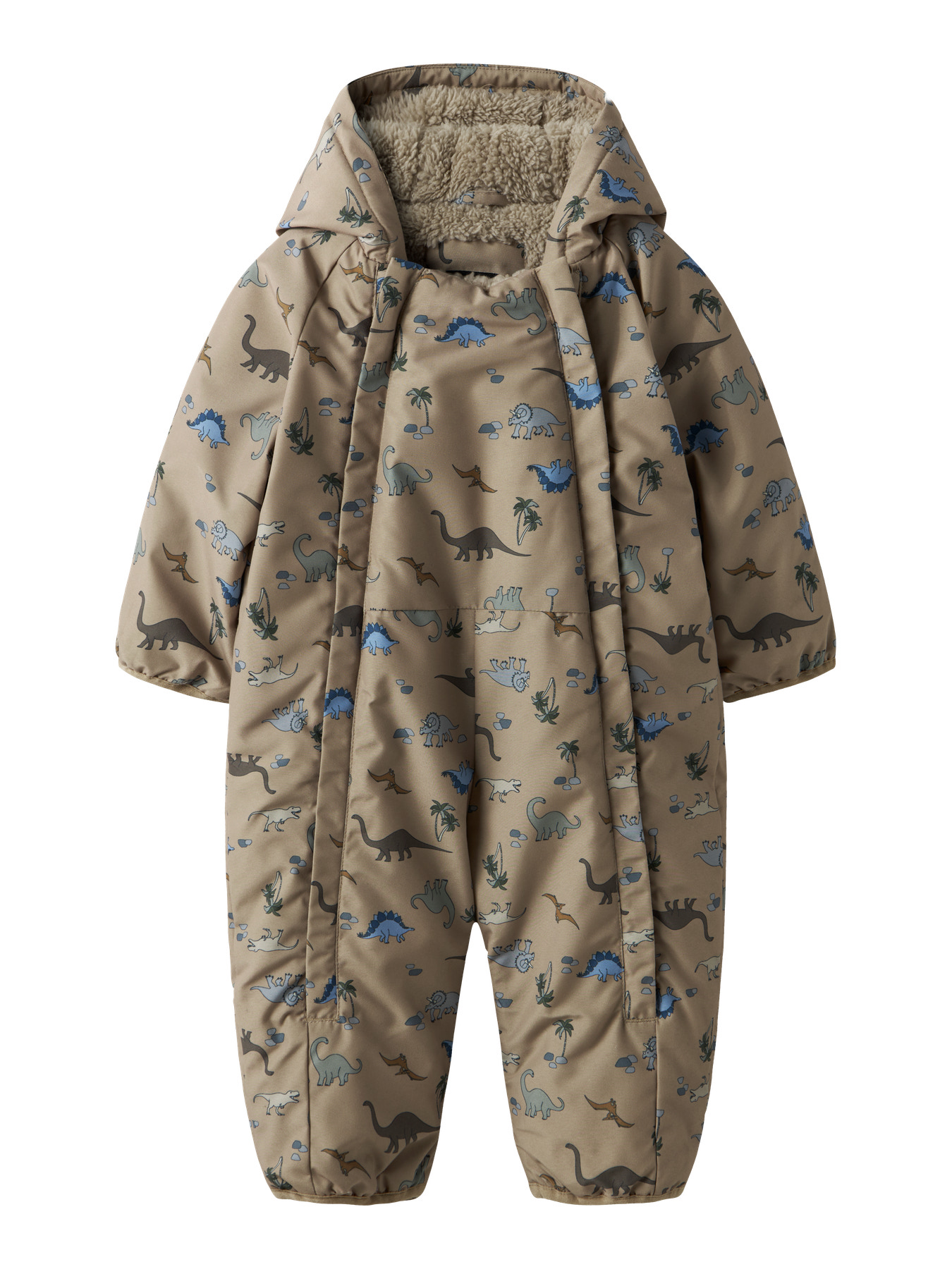 NAME IT Flyverdragt Snow05 Silver Mink