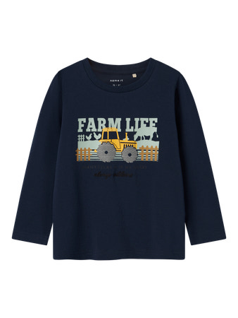 NAME IT Traktor Bluse Lactor Navy Blazer