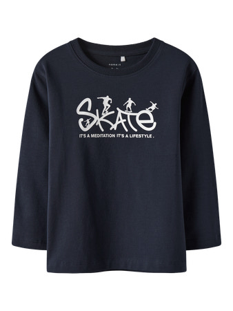 NAME IT Bluse Lorcan Navy Blazer