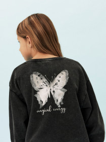 NAME IT Sweatshirt Liva Black