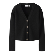 NAME IT Strik Cardigan Larenlise Black