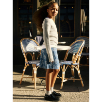 NAME IT Strik Cardigan Larenlise Light Grey Melange