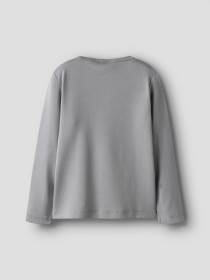 LIL ATELIER Bluse Gayo Ultimate Grey